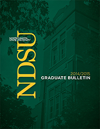 NDSU Graduate Bulletin Cover