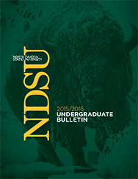 NDSU Undergraduate Bulletin Cover